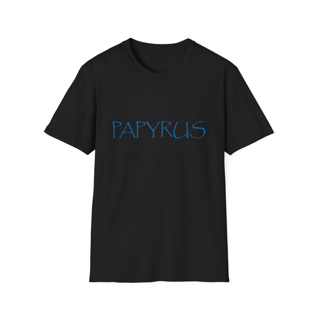 Papyrus Logo Meme Tee | "He Just Used Papyrus" Graphic T-Shirt