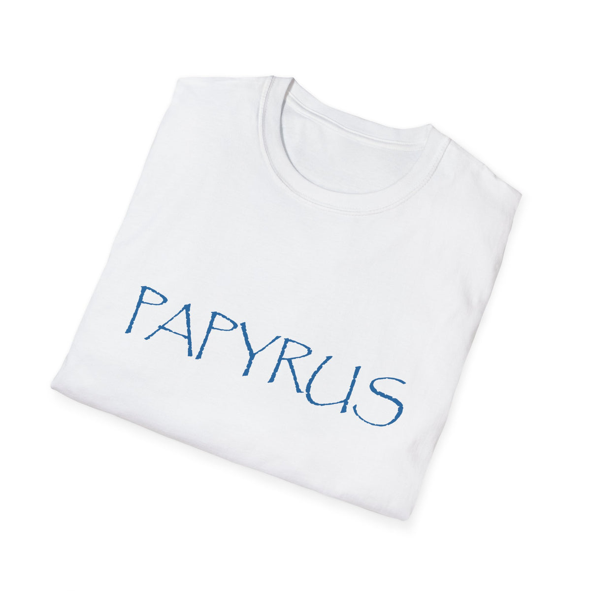 Papyrus Logo Meme Tee | "He Just Used Papyrus" Graphic T-Shirt