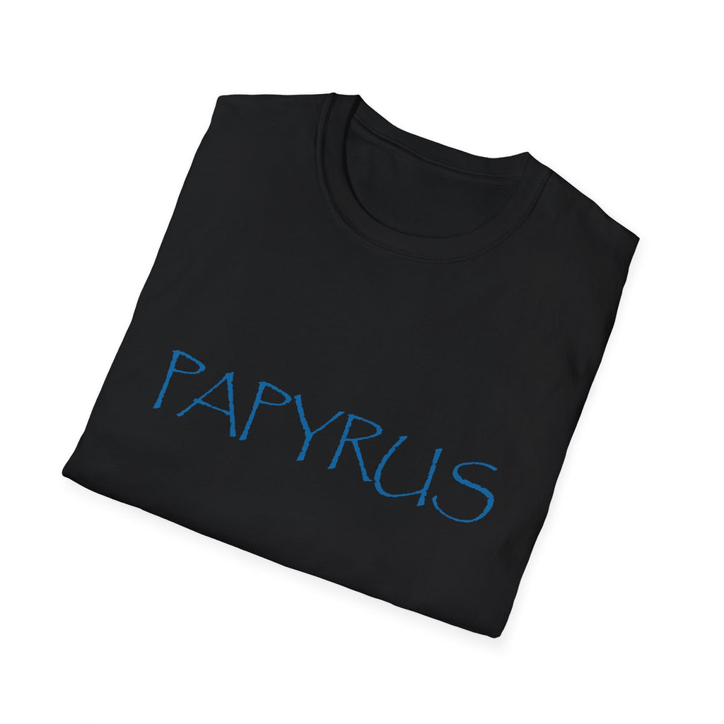 Papyrus Logo Meme Tee | "He Just Used Papyrus" Graphic T-Shirt